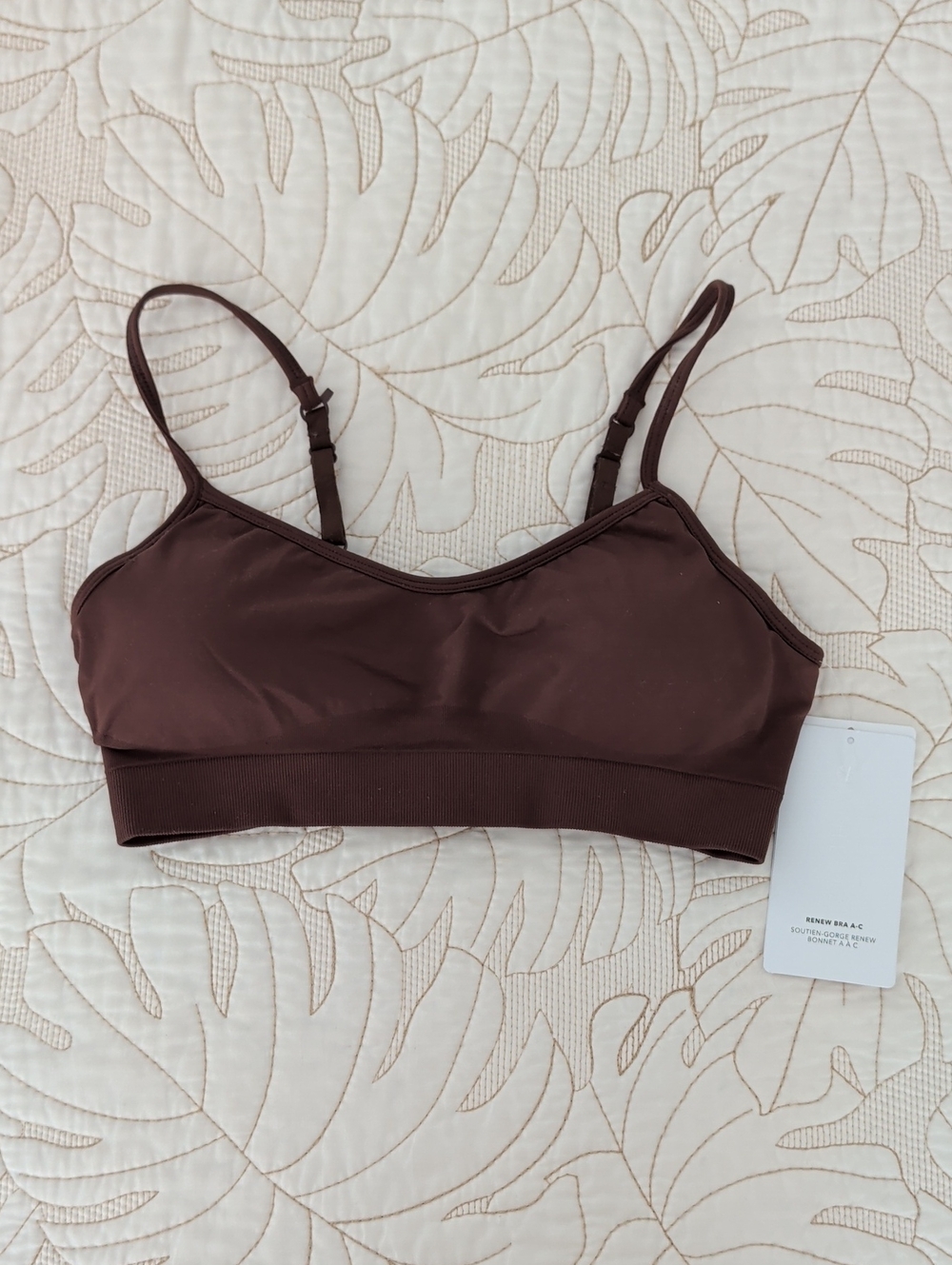 Athleta Brown Renew Sports Bra